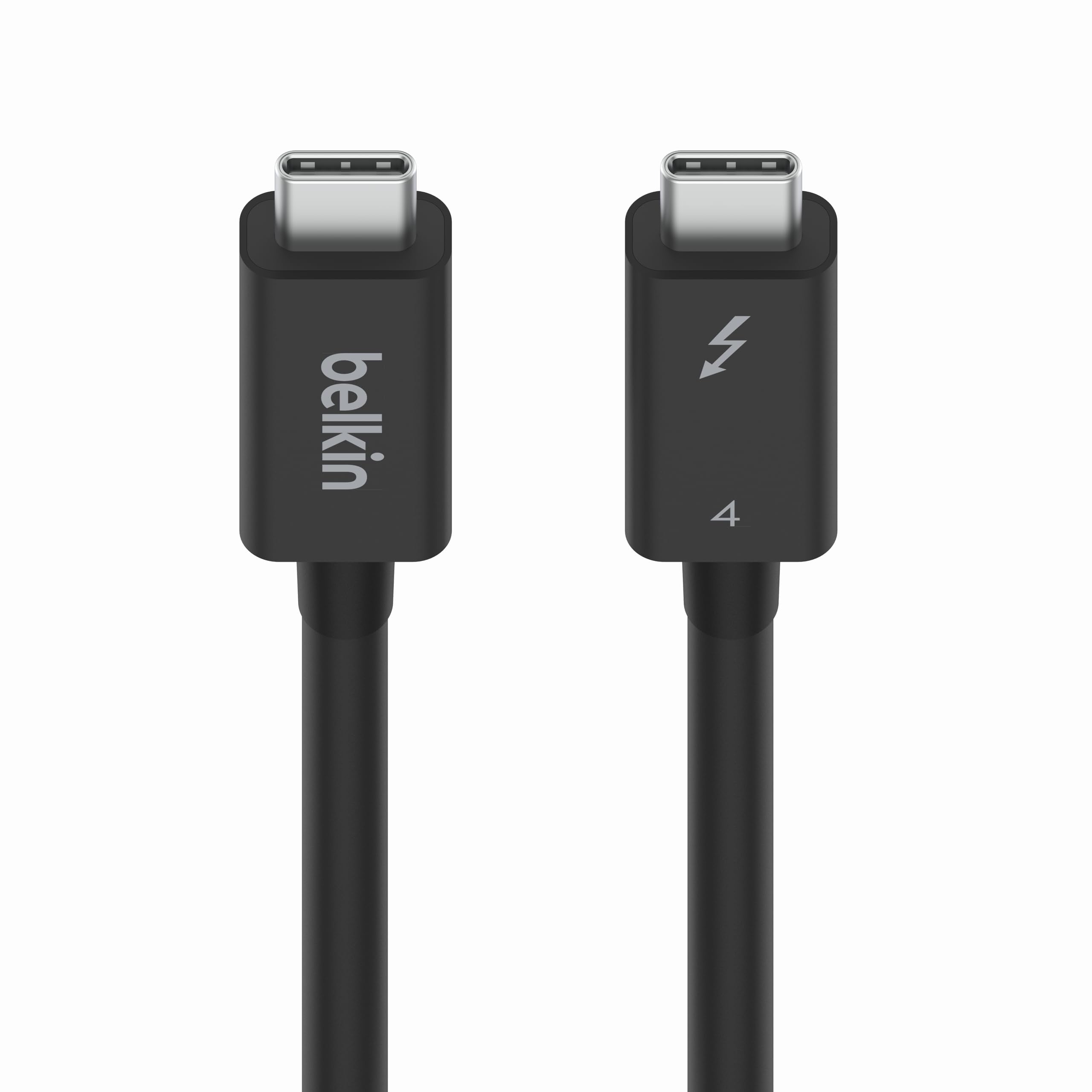 Belkin Thunderbolt 4 Cable (1M, 3.3ft Power Cable), USB C to USB C Cable w/ 100W Power Delivery, USB 4 Compliant, Compatible with Thunderbolt 3, MacBook Pro, eCPU & More   Intel Thunderbolt Certified