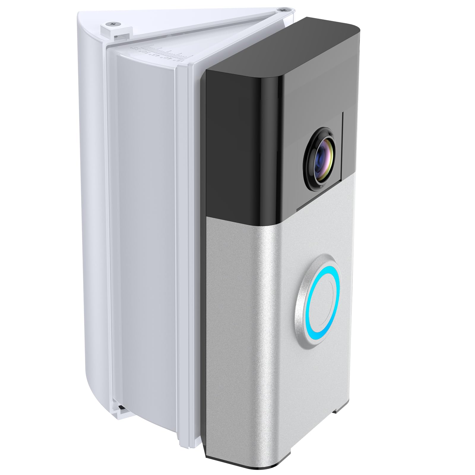 Riovo Adjustable 30 To 55 Degree Doorbell Angle Mount Compatible With Video Doorbell 1St / 2St / 3St / 4St / (2020 Release), Rep