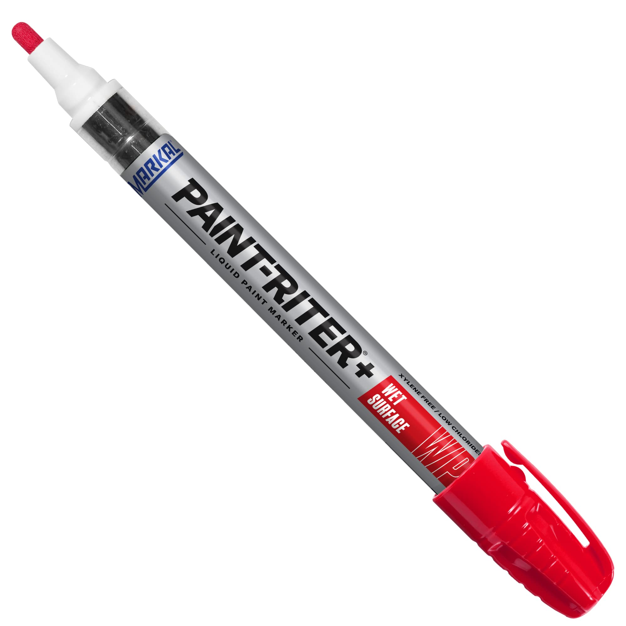 Markal 96932 Pro-Line Wp Wet Surface Liquid Paint Marker, Red