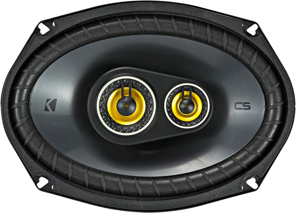 Kicker Speakers 6X9 Inch For Ram 1500/2500/3500 (Amplified) 2019-2023 Upgrade Kit - 4 Pack Of Cs Series With Harness, Car Audio