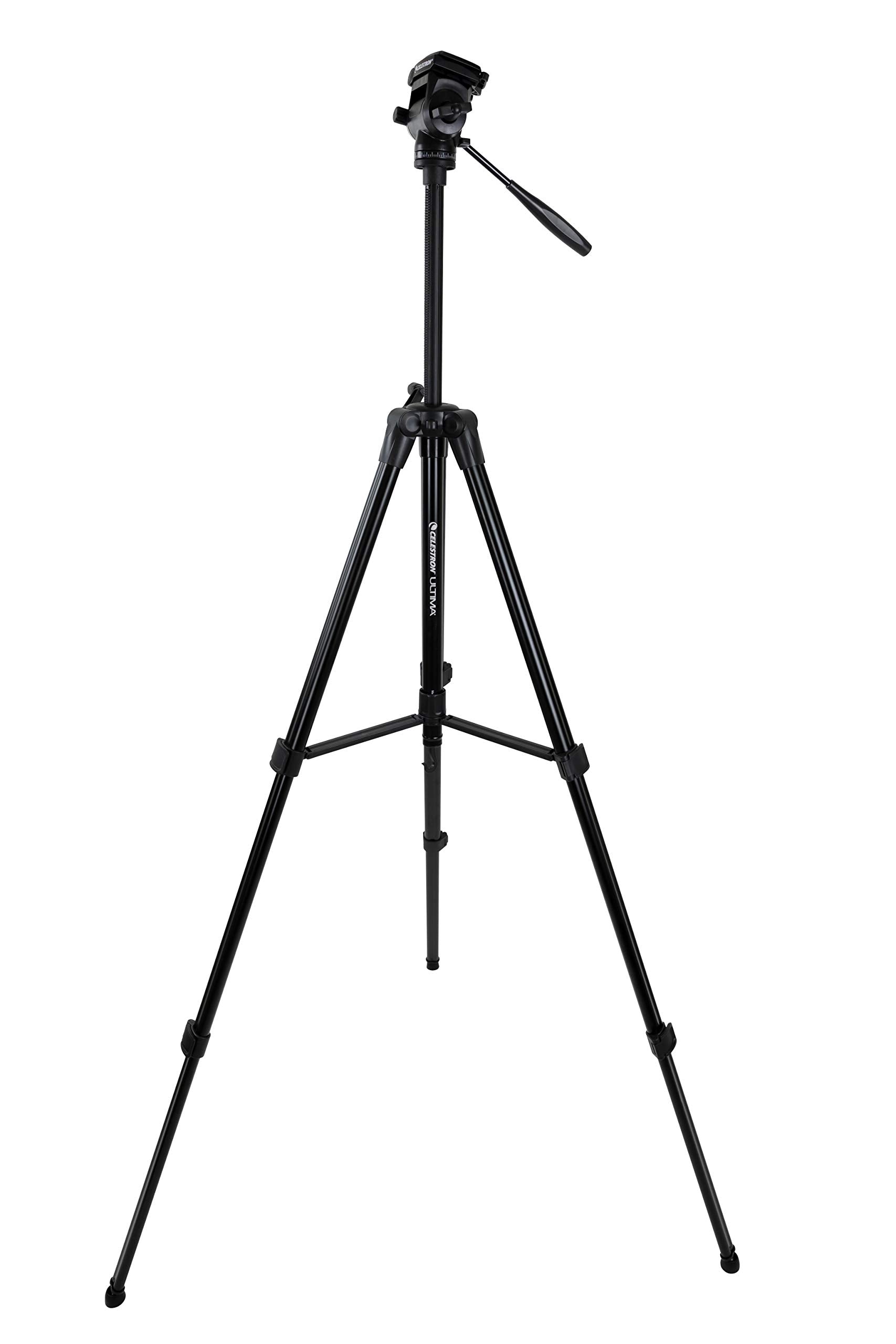 Celestron Ultima Pan Tilt Head Tripod   Excellent Choice For A Spotting Scope, Binocular Or Camera (93612)