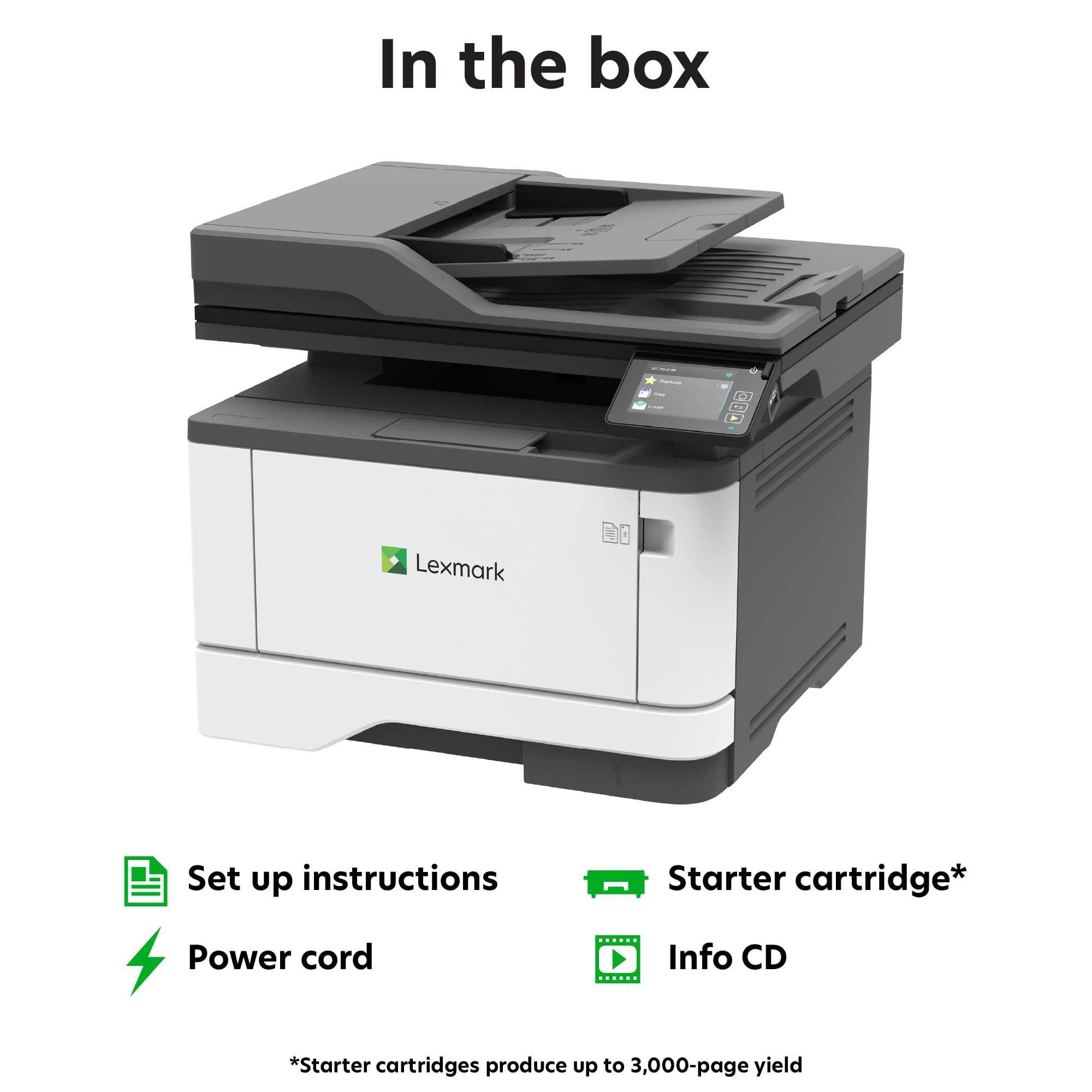 Lexmark Mx431Adn Laser Multifunction Printer - Monochrome(29S0200)