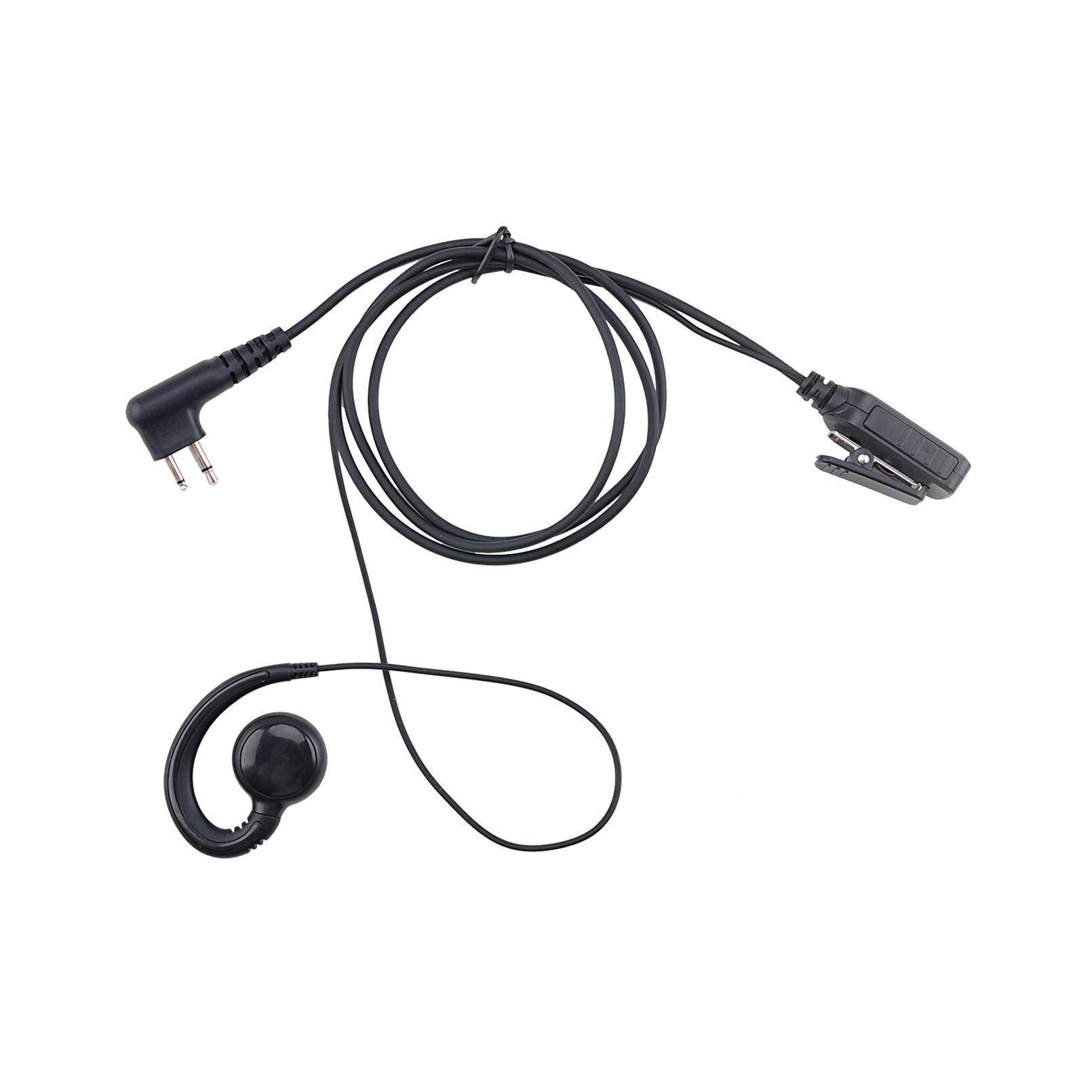 Ks K Storm Cls1110 Walkie Talkie Earpiece Headset Compatible With Motorola Radio Cp200, Rdm2070D, Cls1413, Hkln4604, Pu Material