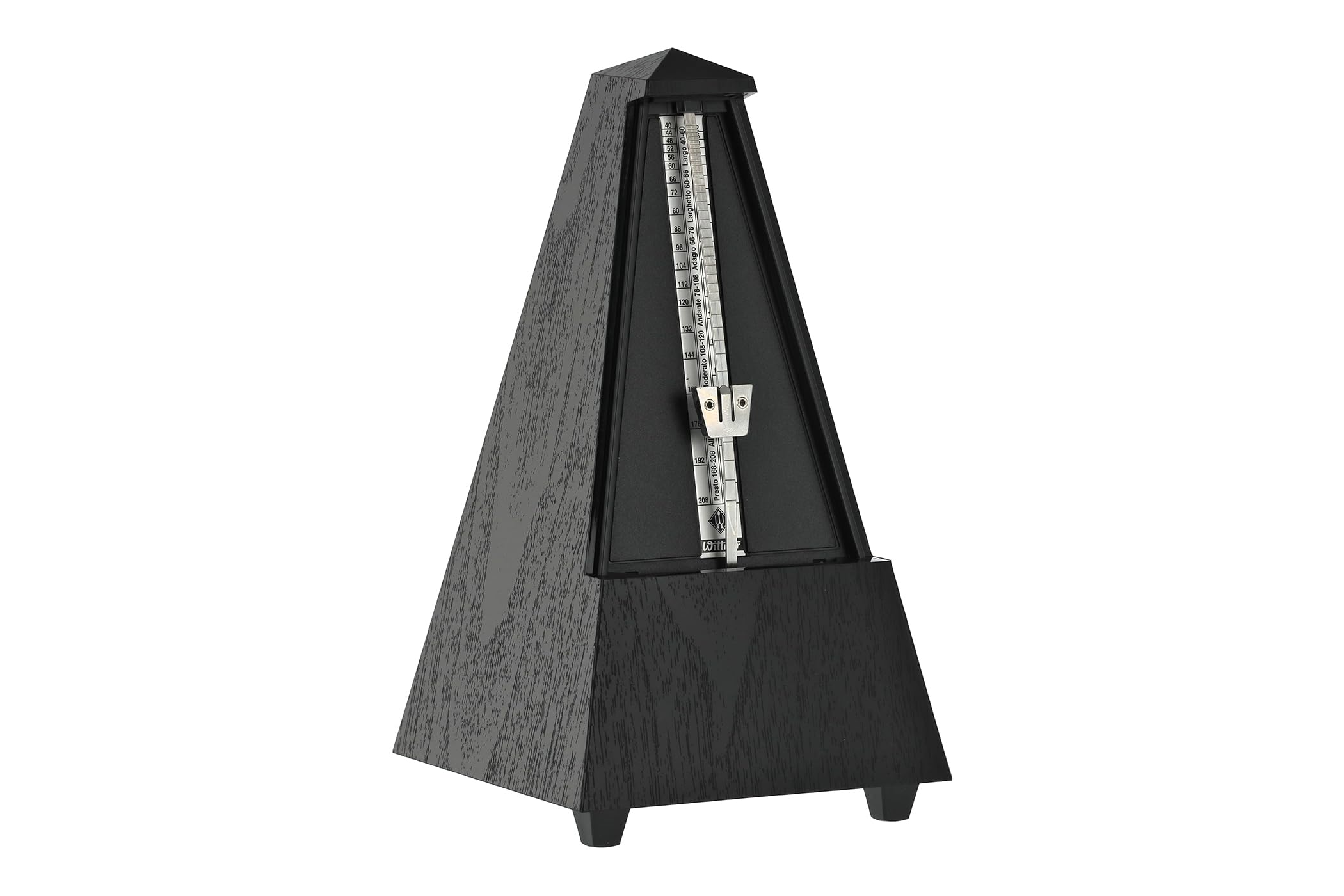 Wittner 903304 Plastic Casing Metronome without Bell, Black