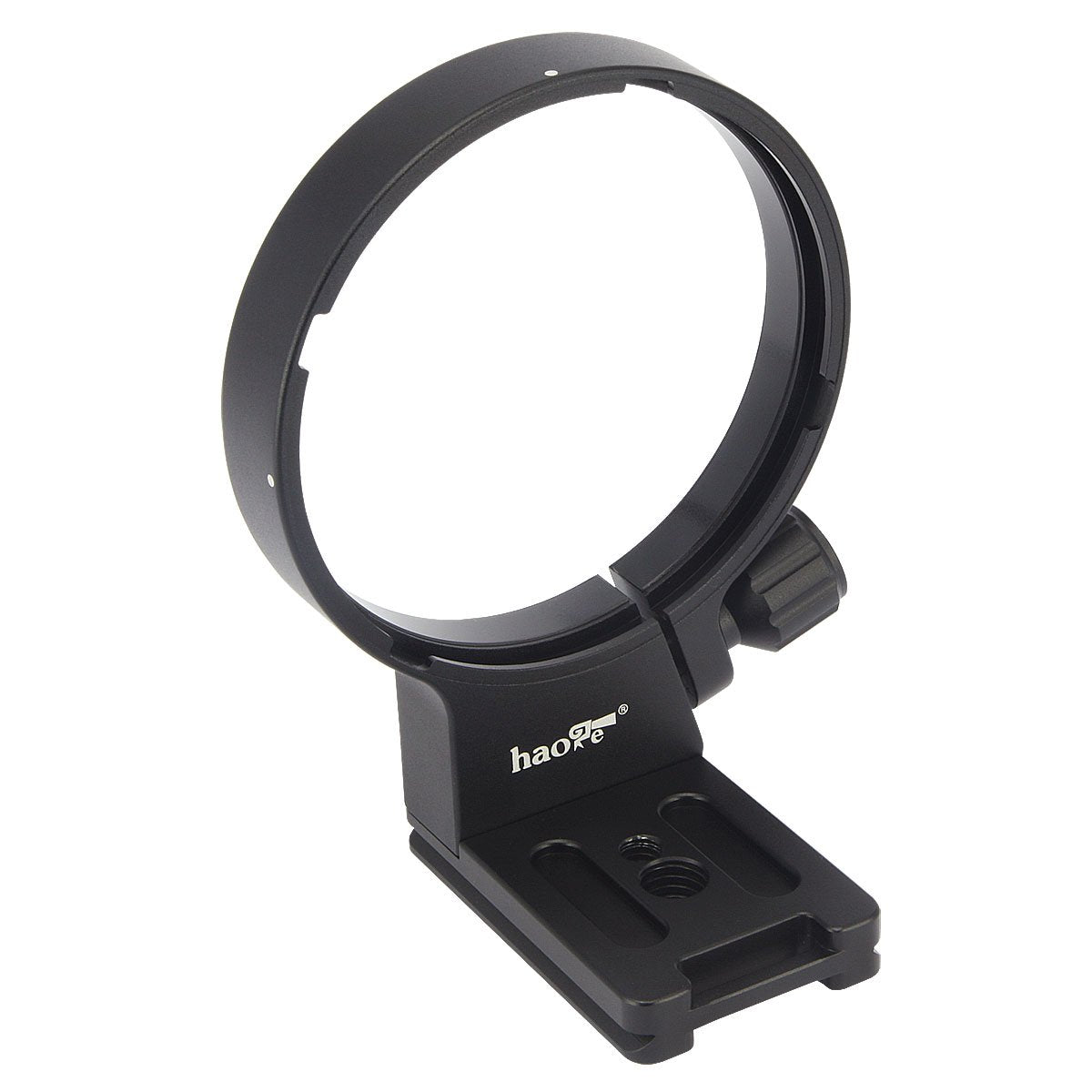 Haoge Lmr N843 Lens Collar Replacement Foot Tripod Mount Ring For Nikon Af 80 400Mm F/4.5 5.6D Ed Vr And Nikon Af S Nikkor 300Mm F/4D If Ed Lens Built In Arca Type Camera Quick Release Plate