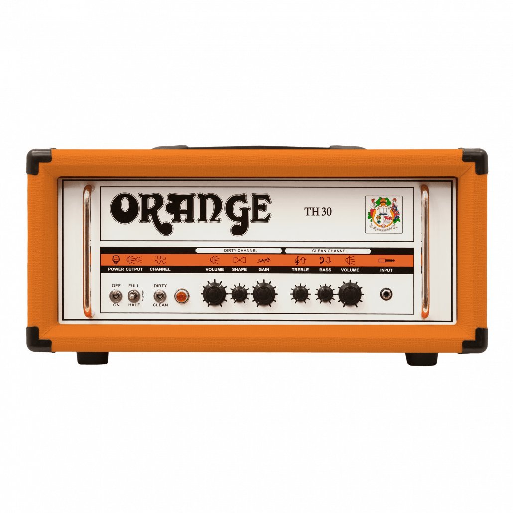 Orange Th30 30W All Analogue Twin Channel Amplifier Head, Orange