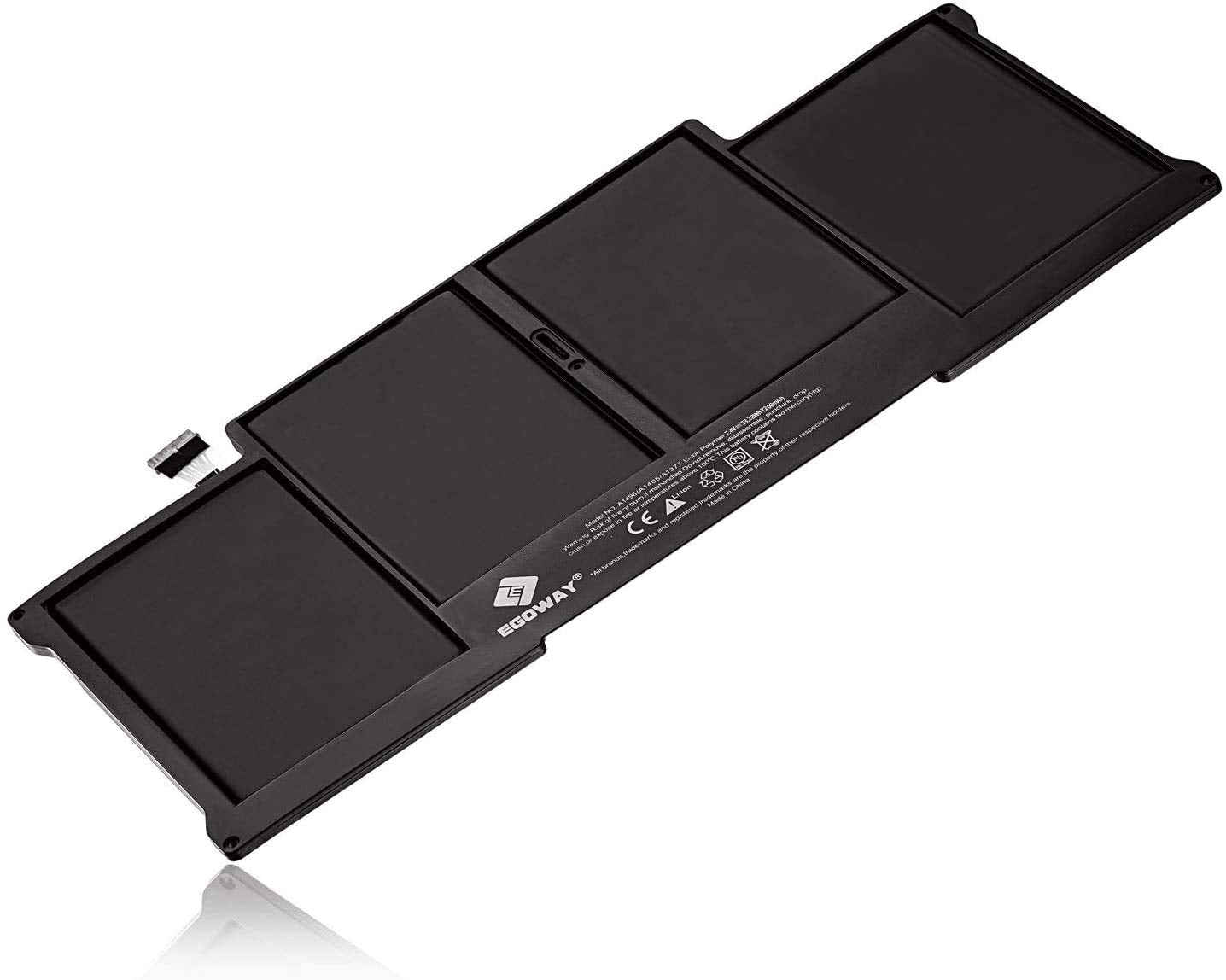 Egoway A1466 A1369 Macbook Air 13 Inch Battery, For A1466 (Mid 2012/2013, Early 2014/2015, 2017), A1369 (Late 2010, Mid 2011), F