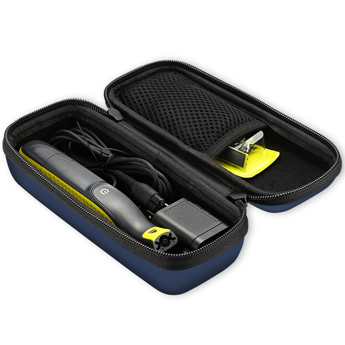 Procase Hard Case For Hybrid Electric Trimmer And Shaver, Travel Organizer Carrying Bag For Qp2520 Qp2530 Qp2620 Qp2630  Black  