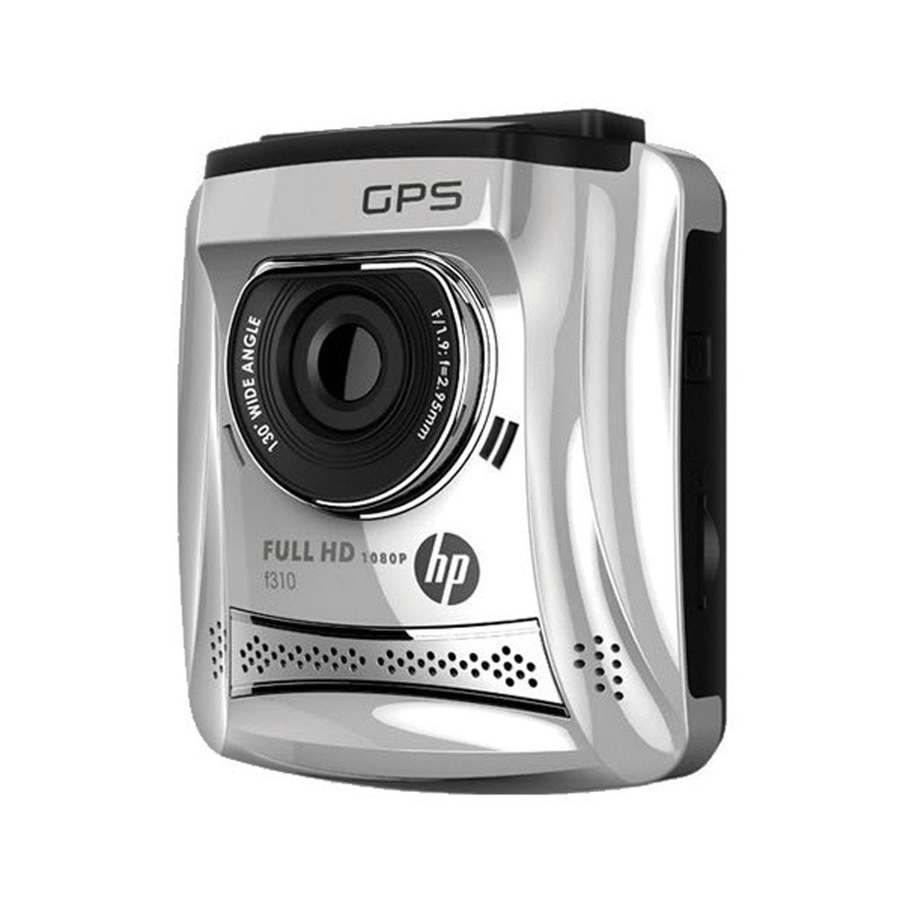Hp Hewlett Packard Full Hd 1080P Car Dash Dvr With Gps, Black (Hpd-F310-Vp)