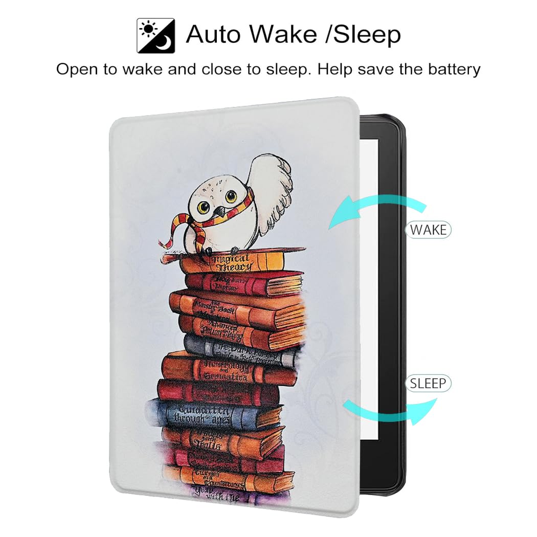 Case For 6.8'' Kindle Paperwhite (11Th Generation 2021) And Kindle Paperwhite Signature Edition, Lightweight Pu Leather Folio Bo