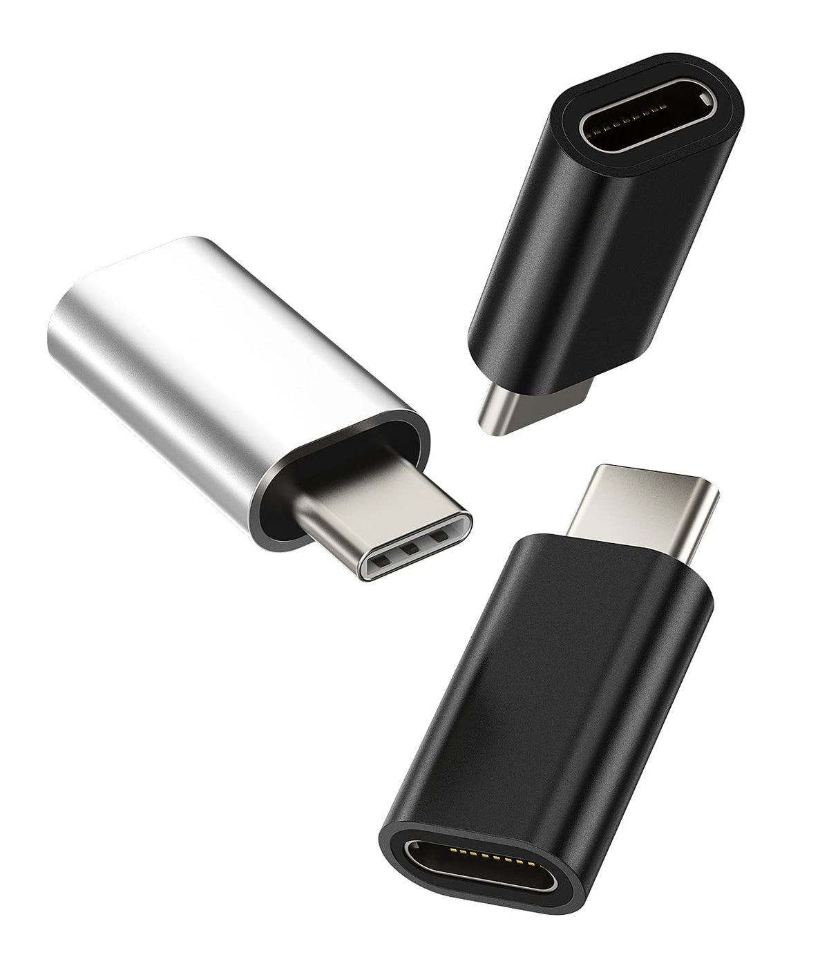 3Pack Usb C Male To Compatible For Lightning Female Adapter Compatible With Apple Iphone15 Pro Max Plus Ipad Pro Air Mini For Ga