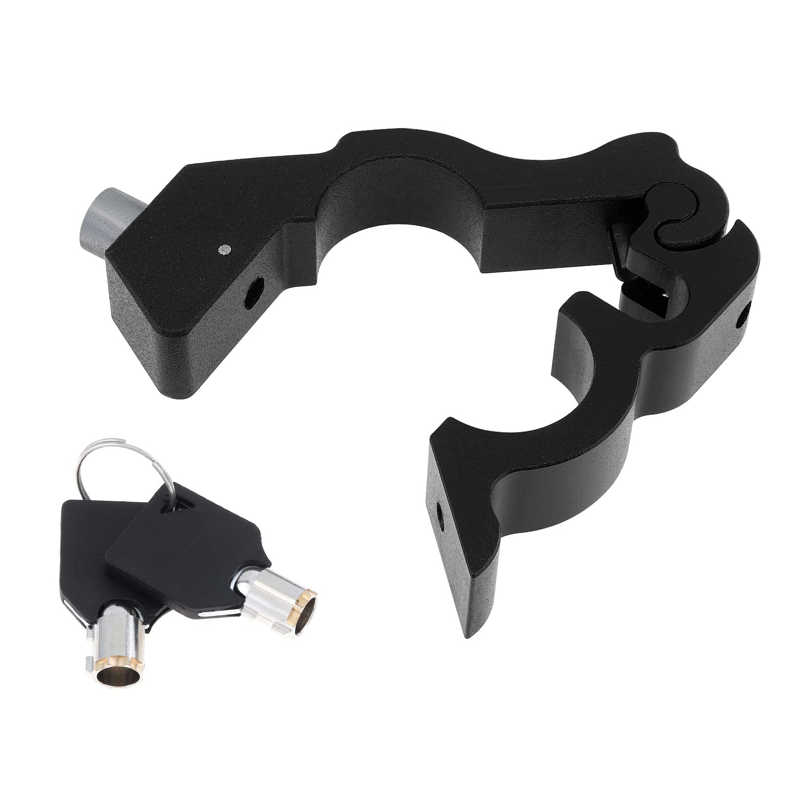 Windance Motorcycle Handlebar Grip Lock,Throttle Clutch Brake Lock, Anti Theft 2 Keys To Secure Your Motorcycle Bike Atv Moped S