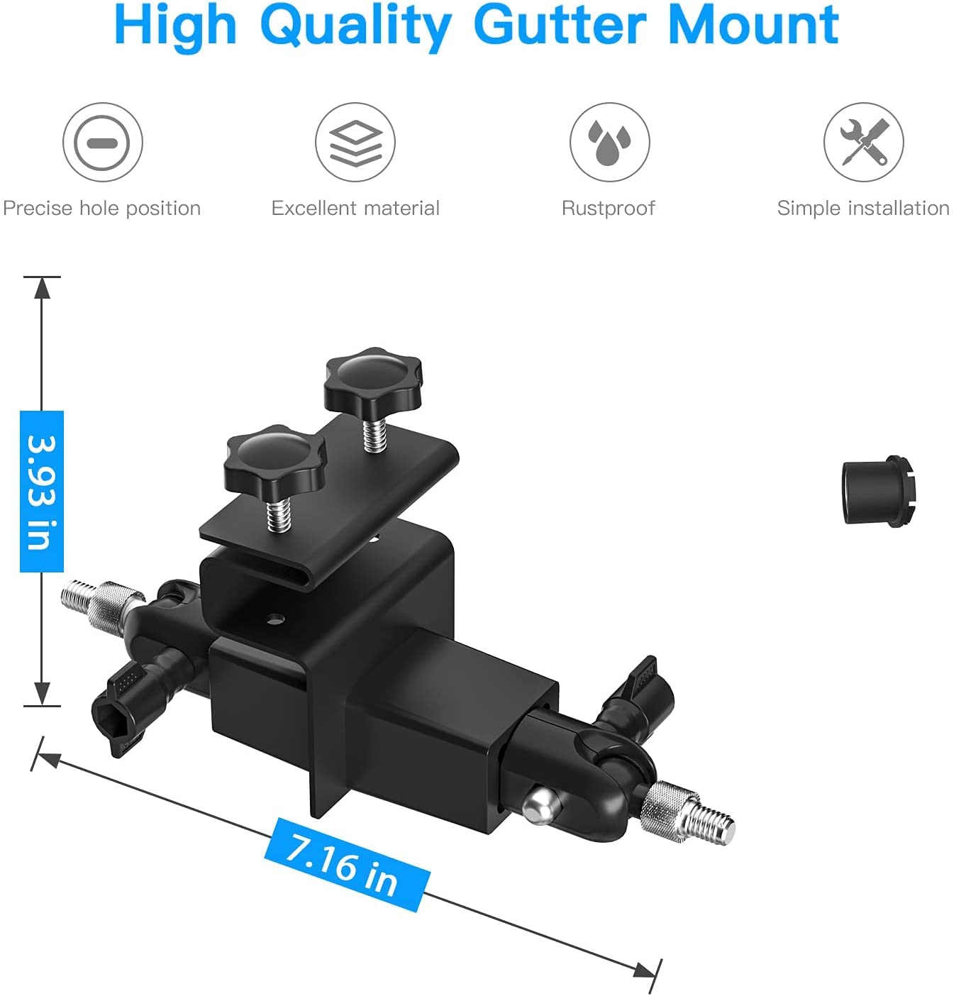 ?Upgraded Version?Holaca 2 In 1 Blink Outdoor Camera Mount, Gutter Mount For Blink Outdoor Camera Blink Outdoor 4 Blink Xt2 Blin