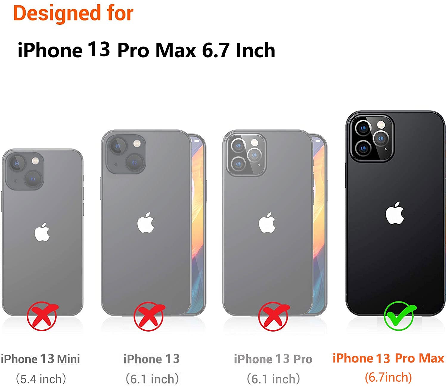 I Mgae In Ar Phone Hard Case 6.7 Inch Compatible With Iphone 13 Pro Max Case 2021 Release Slim Holographic Fade Star Women Girls