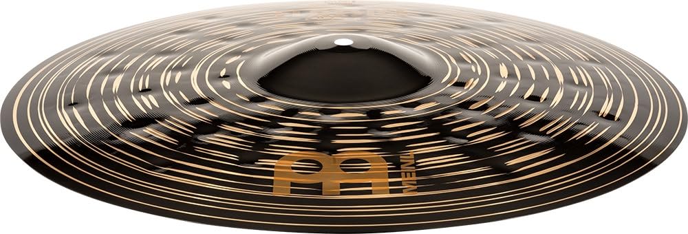 Meinl Cymbals Classics Custom Heavy Dark 18'' Crash Cymbal For Drum Set   Made In Germany   B12 Bronze, 2 Year Warranty (Cc18Hda