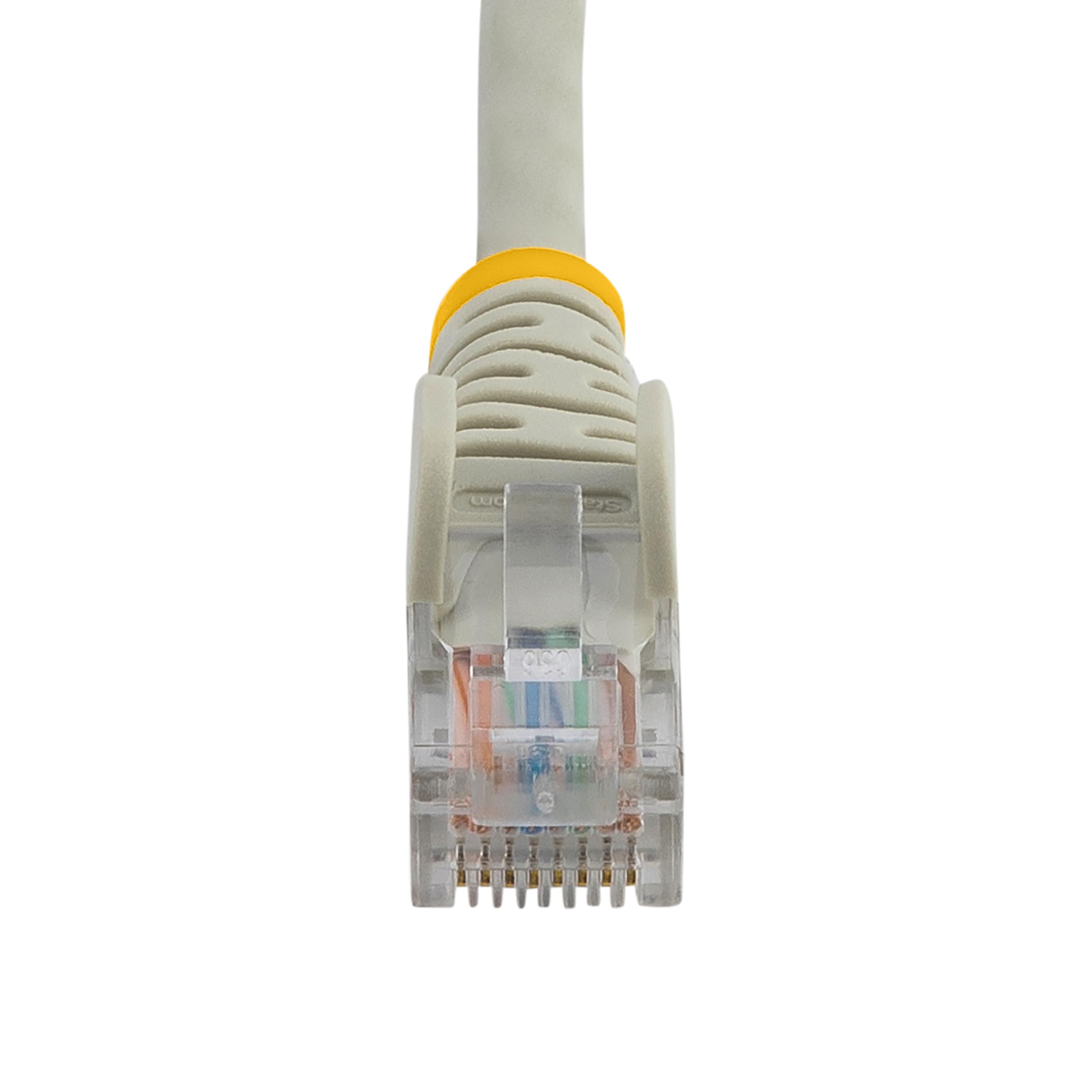 Startech.Com Cat5E Ethernet Cable   3 Ft   Gray  Patch Cable   Snagless Cat5E Cable   Short Network Cable   Ethernet Cord   Cat
