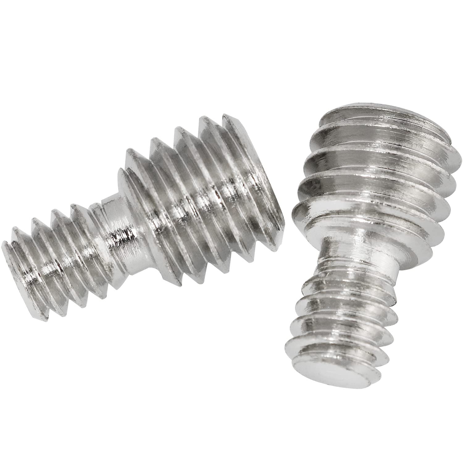 Luorng 3Pcs 3/8 Inch Male To 1/4 Inch Male Threaded Tripod Screw Adapter, 1/4 Inch Male To 3/8 Inch Male Double Sides Standard M