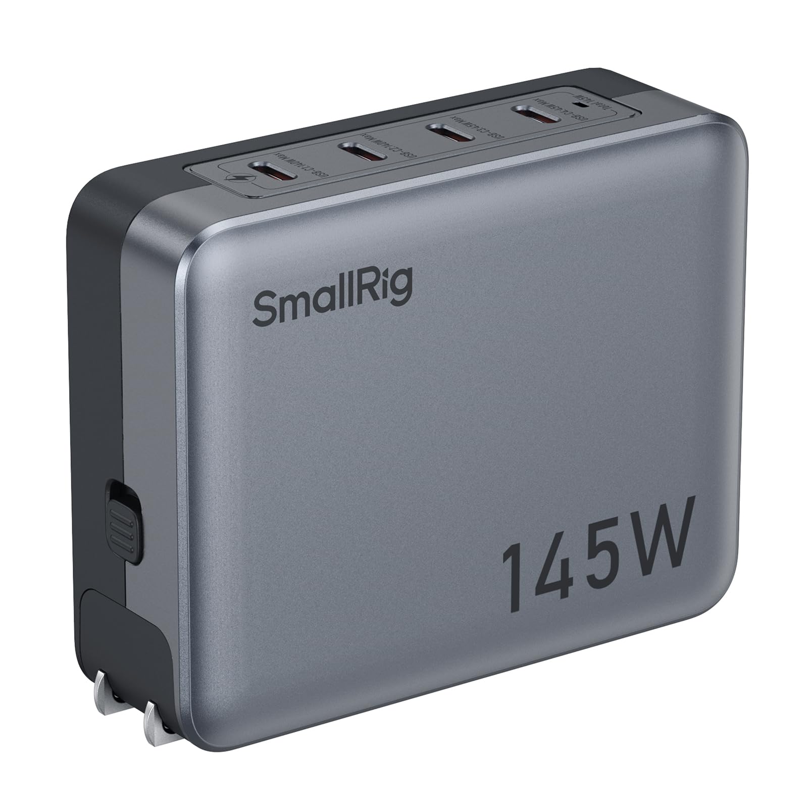 SmallRig 145W USB-C Charger, 4-Port PD3.1 GaN Fast Charger for MacBook Pro/Air PPS Wall Charger for iPhone 15, Galaxy S24/S23, P