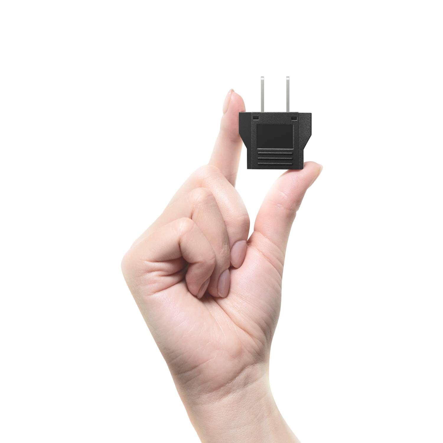 Us Plug Adapter - Unidapt Small European To American Outlet Plug Adapter, Eu To Us Travel Adapter, Universal Input Europe/Asia T