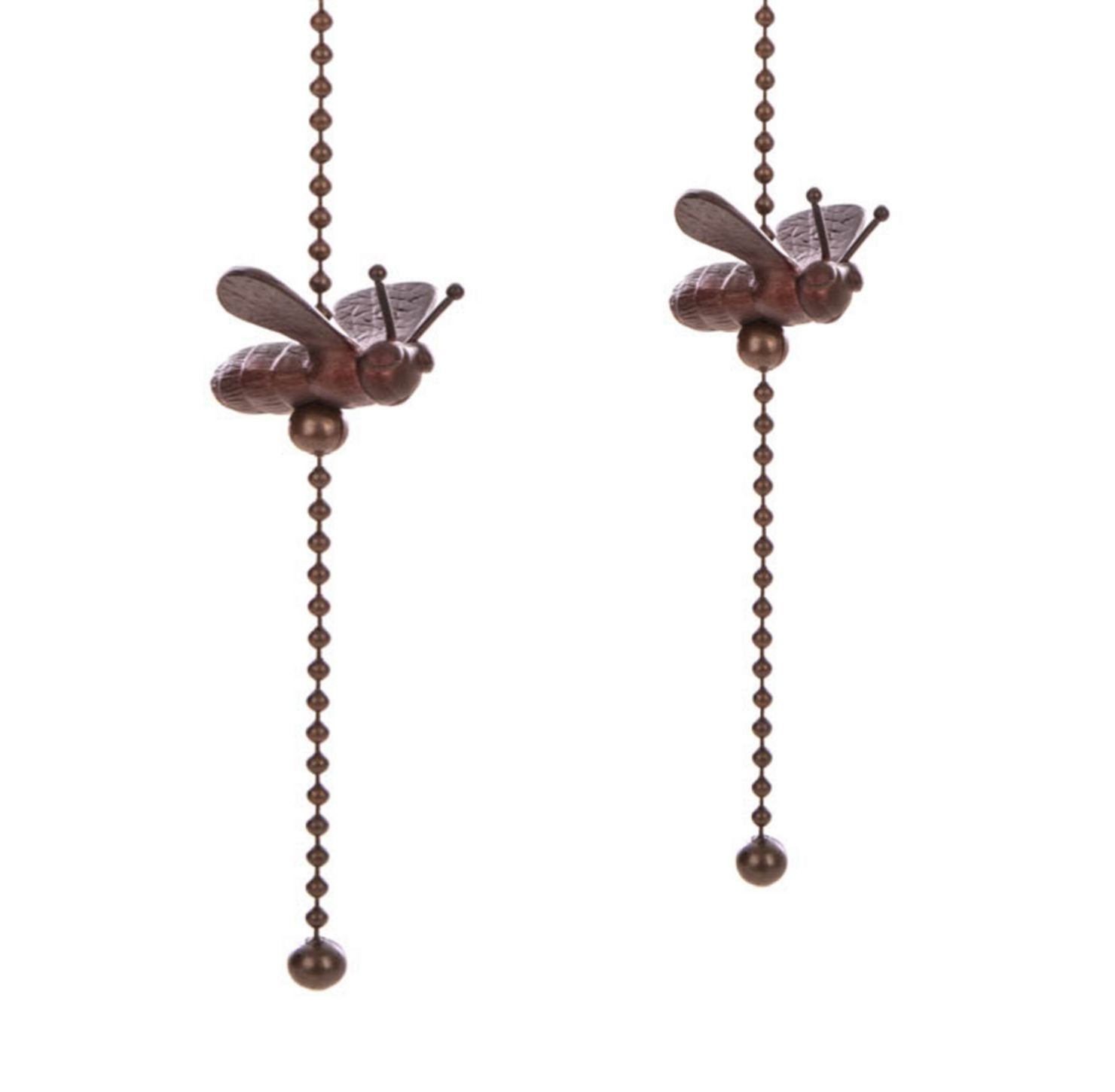 Upgradelights Pair Of Oil Rubbed Bronze Bee Ceiling Fan Pulls
