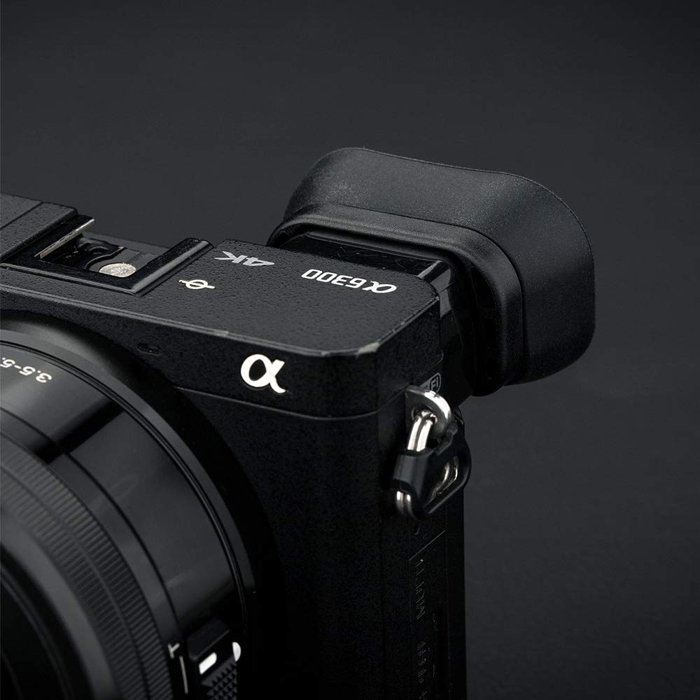 Soft Silicon Camera Viewfinder Eyecup Eyepiece Eyeshade For Sony A6000 A6100 A6300 Eye Cup Protector Replaces Sony Fda Ep10