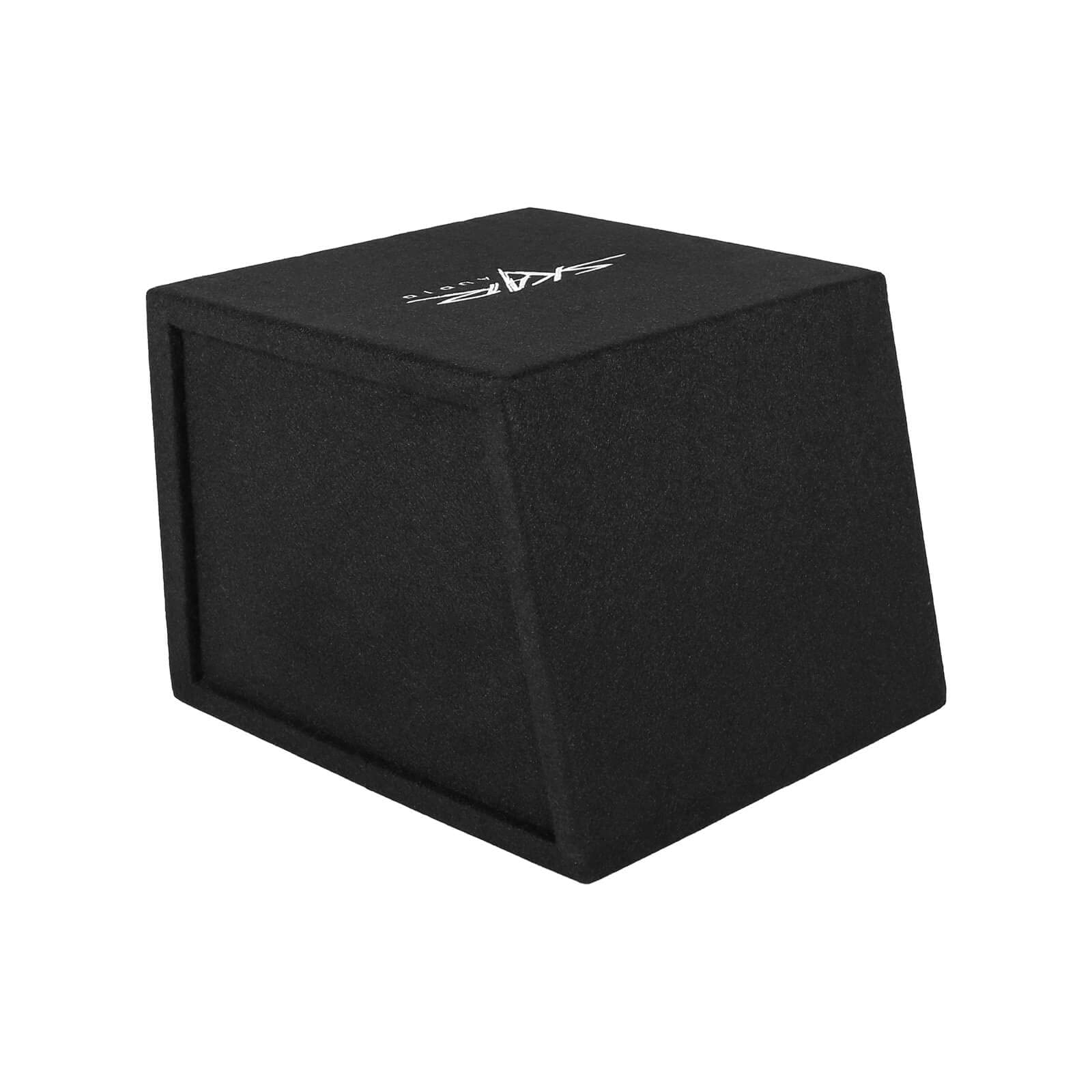 Skar Audio SVR-1X8D2 Single 8" Loaded Vented Subwoofer Enclosure - Black