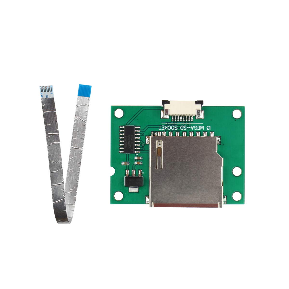 Fysetc 3D Printer Meg A S Replacement Part Sd Card Adapter Module With Connect Cable Compatible With Meg S Accessories