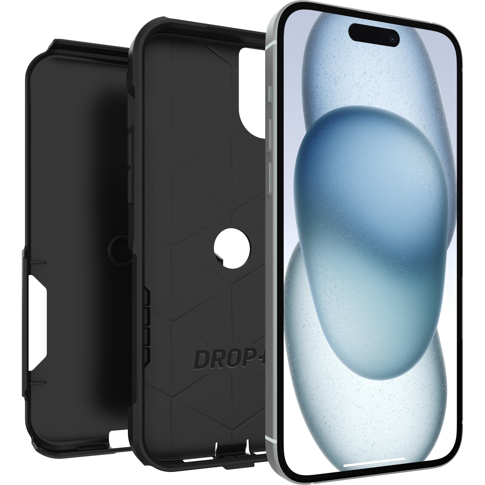 Otterbox Iphone 15 Plus And Iphone 14 Plus Commuter Series Case   Black, Slim & Tough, Pocket Friendly, With Port Protection