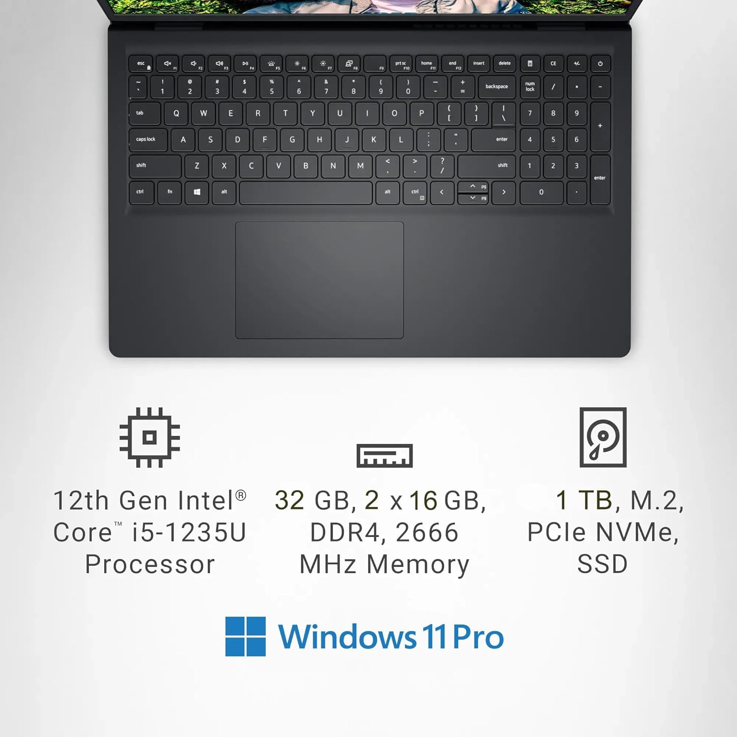 Dell Inspiron 15 3000 3520 Business Laptop Computer, 15.6Fhd Touchscreen, Intel 10-Core I5-1235U (Beat I7-1195G7), 32 Gb Ram, 1