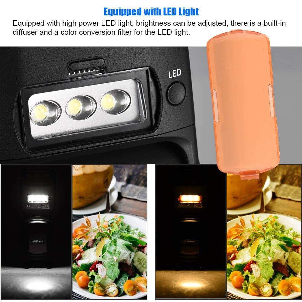 Yongnuo Yn968N Ii Yn968Nii Gn60, Wireless On Camera Flash Speedlite Unit, Hss Ttl 1/8000S, For Nikon D7300 D7200 D7100 D5600 D55