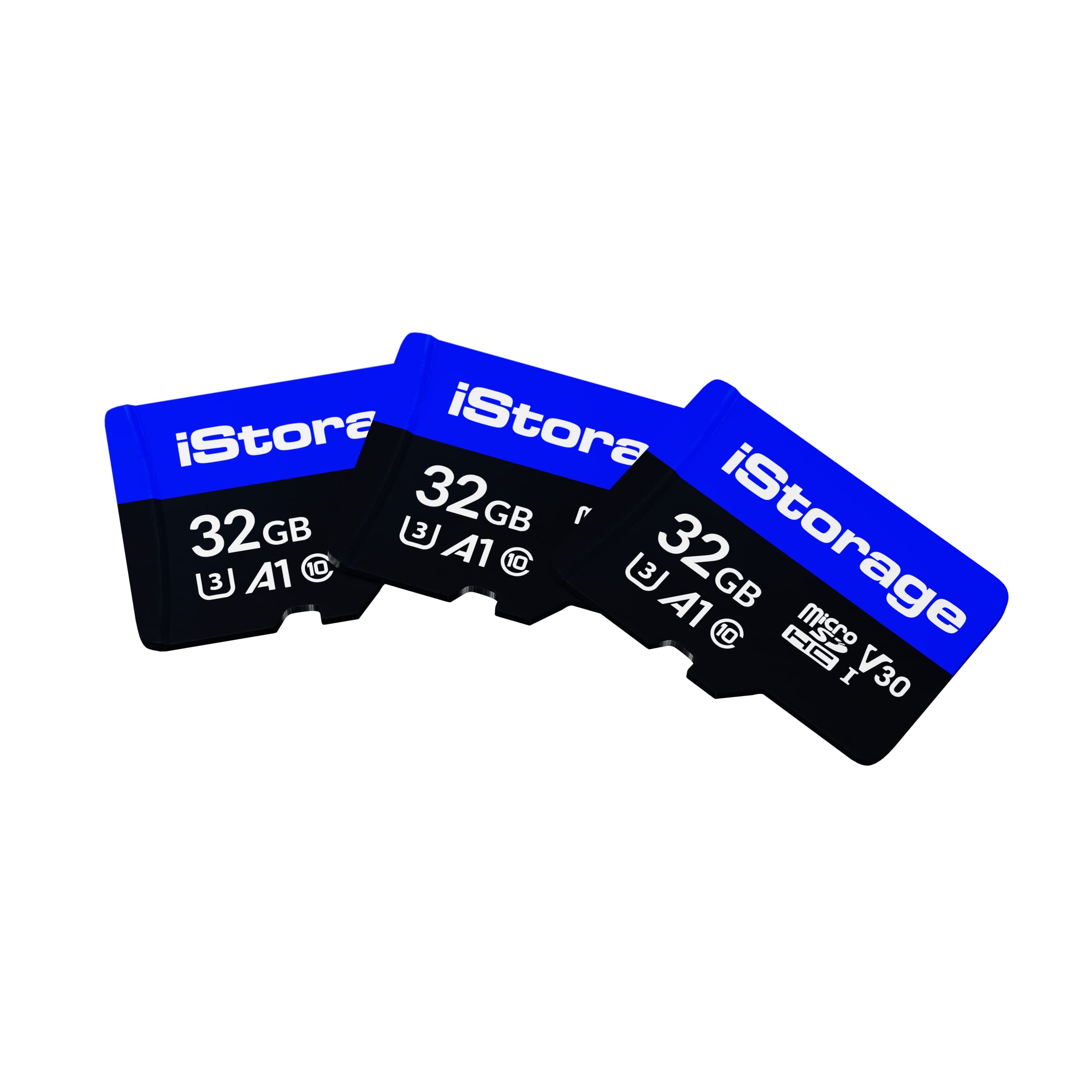 3 Pack Istorage Microsd Card 32Gb | Encrypt Data Stored On Istorage Microsd Cards Using Datashur Sd Usb Flash Drive | Compatible