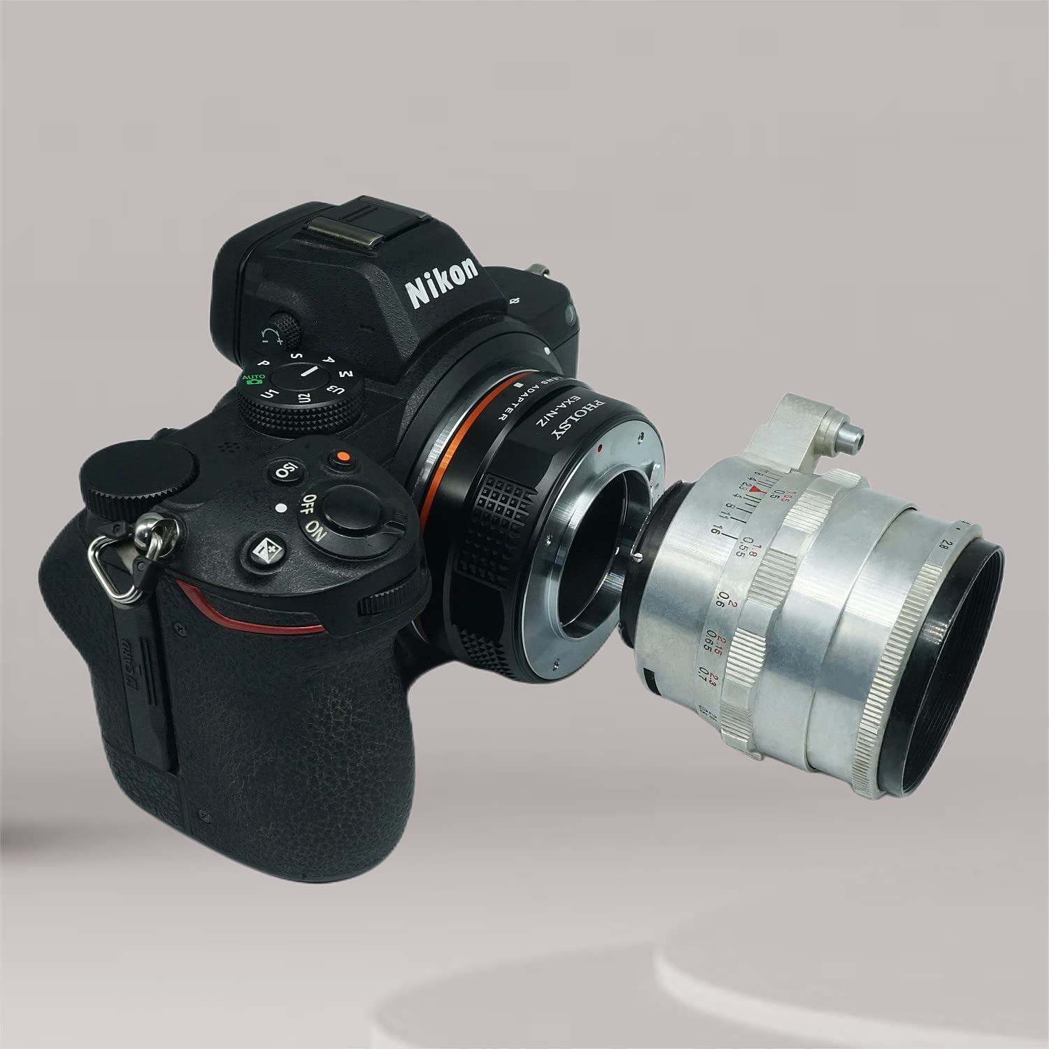 Pholsy Lens Adapter Compatible With Exakta Mount Lens (Not Compatible With Topcon) Compatible With Nikon Z Camera Compatible Wit