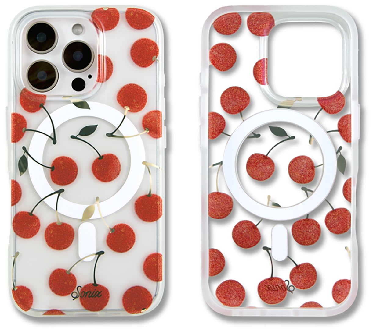 Sonix Case For Iphone 16 Pro | Compatible With Magsafe | 10Ft Drop Tested | Cherry On Top