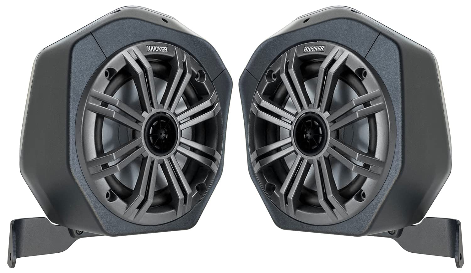 SSV Works 2021-2026 Ford Bronco 2-Door Rear Speaker Pod Upgrade 6.5 Weatherproof Plug & Play Roll Cage Mount Speaker Pod w/SSV A