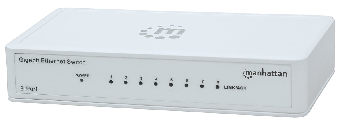Manhattan 8-Port Gigabit Ethernet Switch (560705)