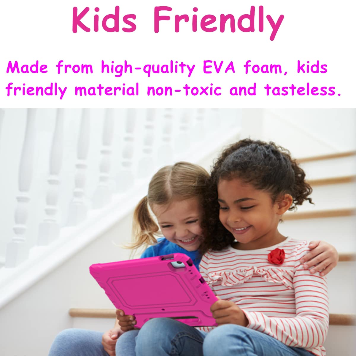 A Adenk Ipad Air 10.9 Inch 5Th/4Th Generation 2022/2020 Case For Kids, Ipad Pro 11 (3Rd/2Nd/1St Generation) With Built In Screen