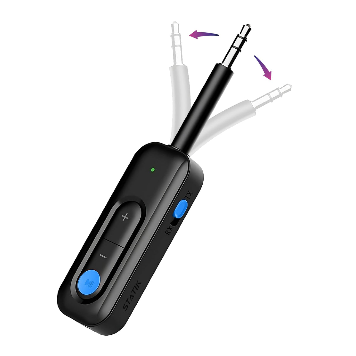 Statik Bluesnap Bluetooth Transmitter For Tv, Bluetooth Receiver For Home Stereo, Bluetooth Transmitter Car Audio Receivers, 3.5