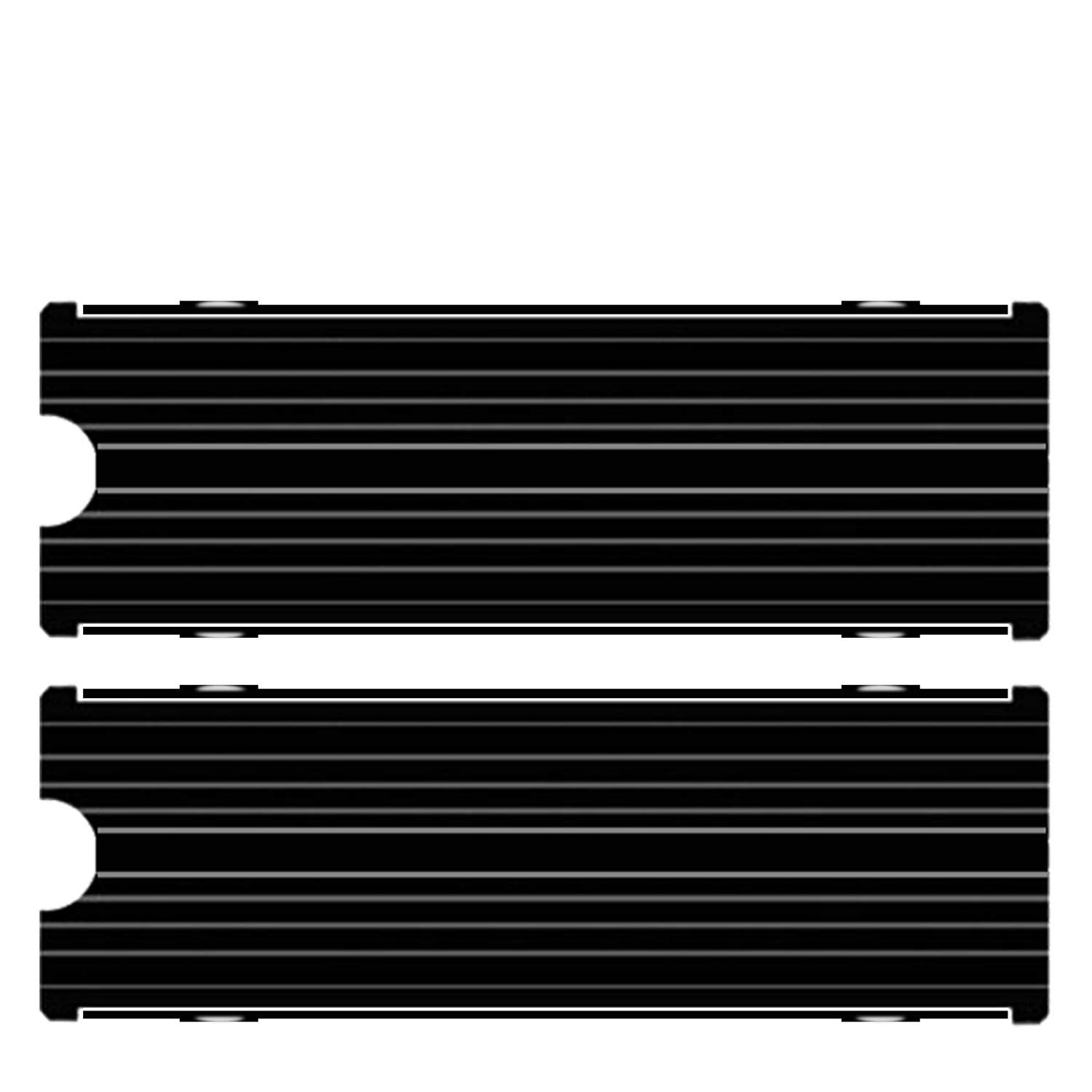 M.2 Heatsink Ssd Cooler For Ps5 Pcie Nvme Or Sata M2 2280 Ssd Cooling(Black 2 Pieces)