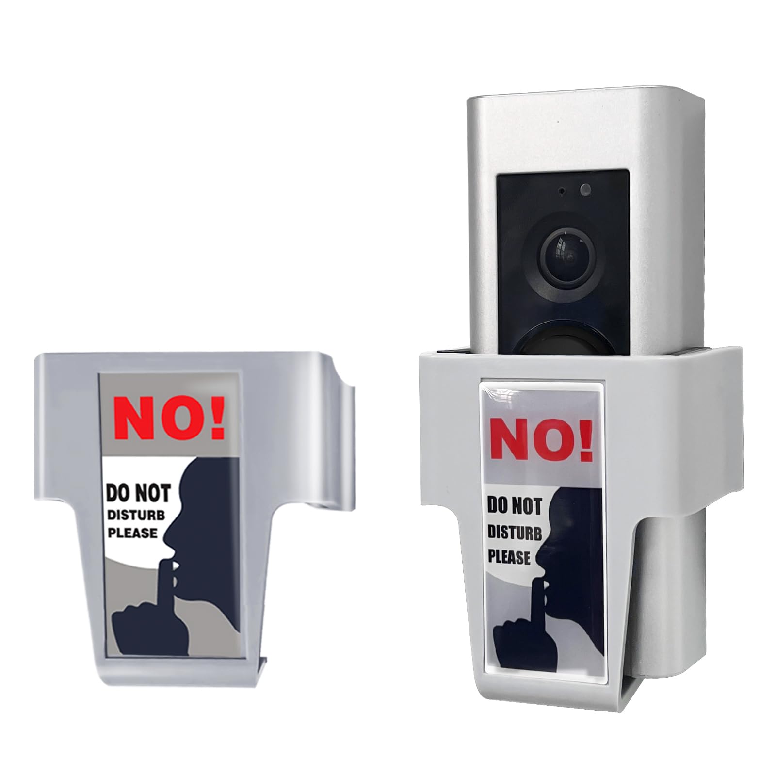 Do Not Disturb Doorbell Button Cover, Compatible With Doorbell Pro/Nest Doorbell, Please Do Not Ring Signs, Suitable For Undistu