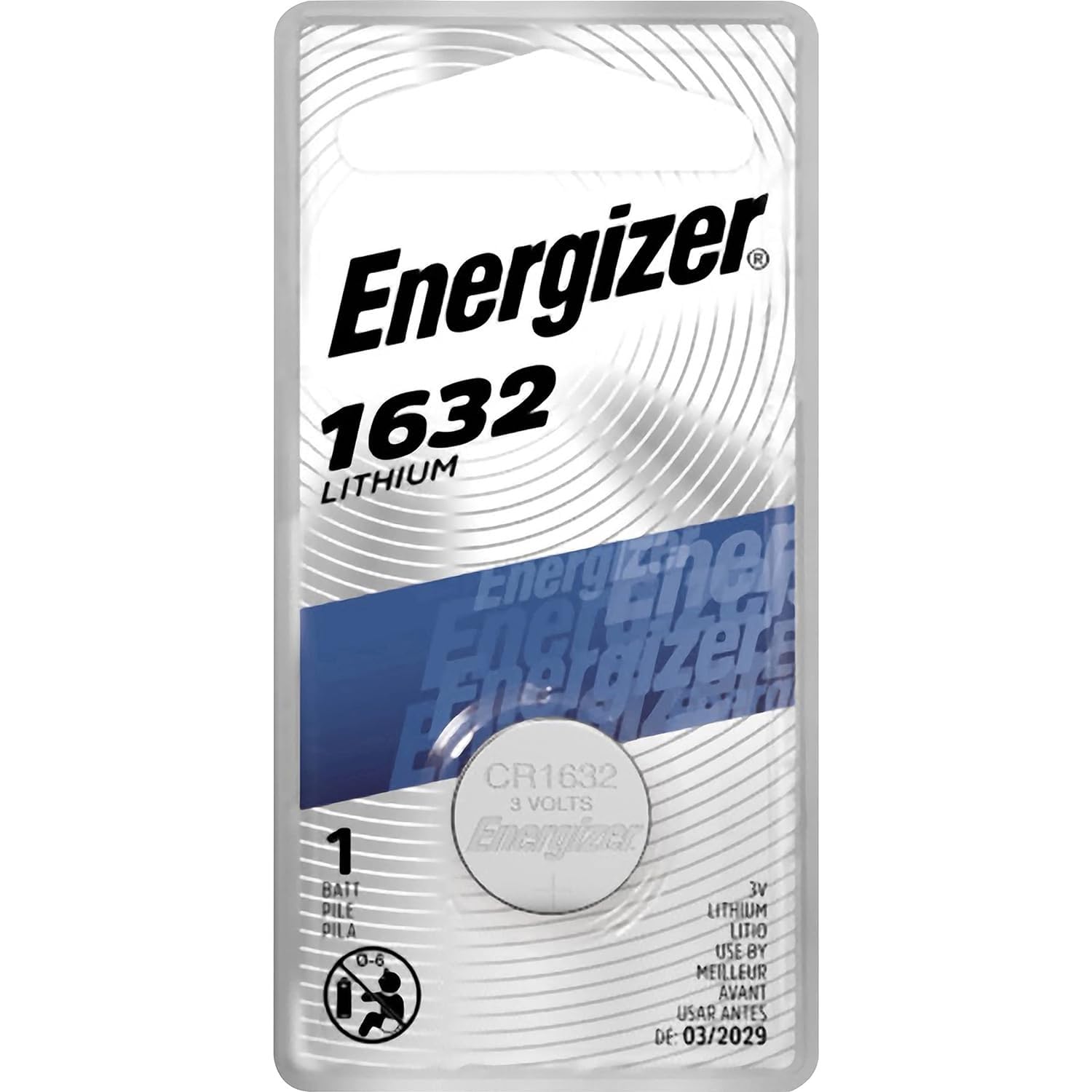Energizer 1632 Coil Battery