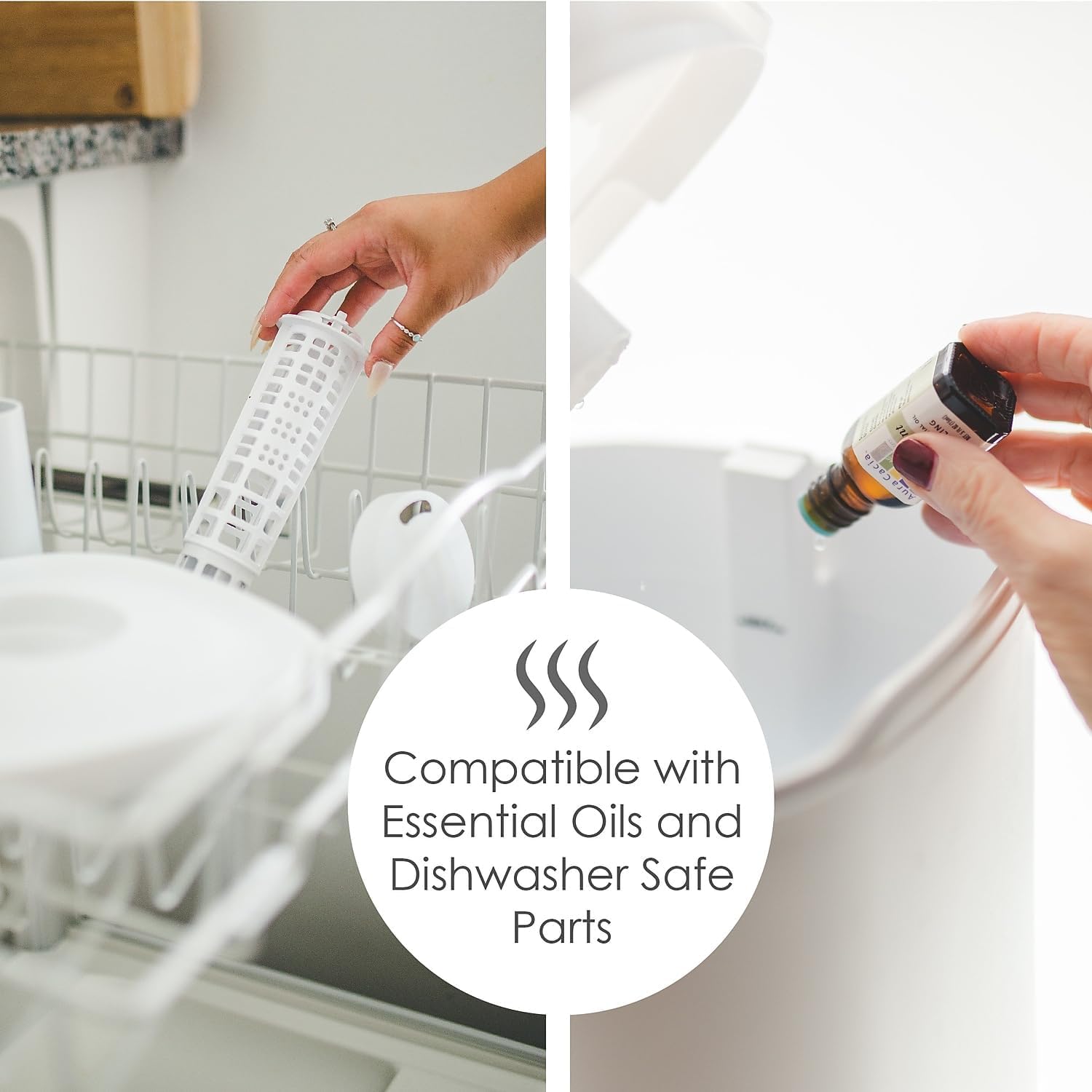 Crane Diffuser And Top Fill Ultrasonic Air Humidifiers For Bedroom And Office, 1.2 Gallon Cool Mist Humidifier For Large Room An