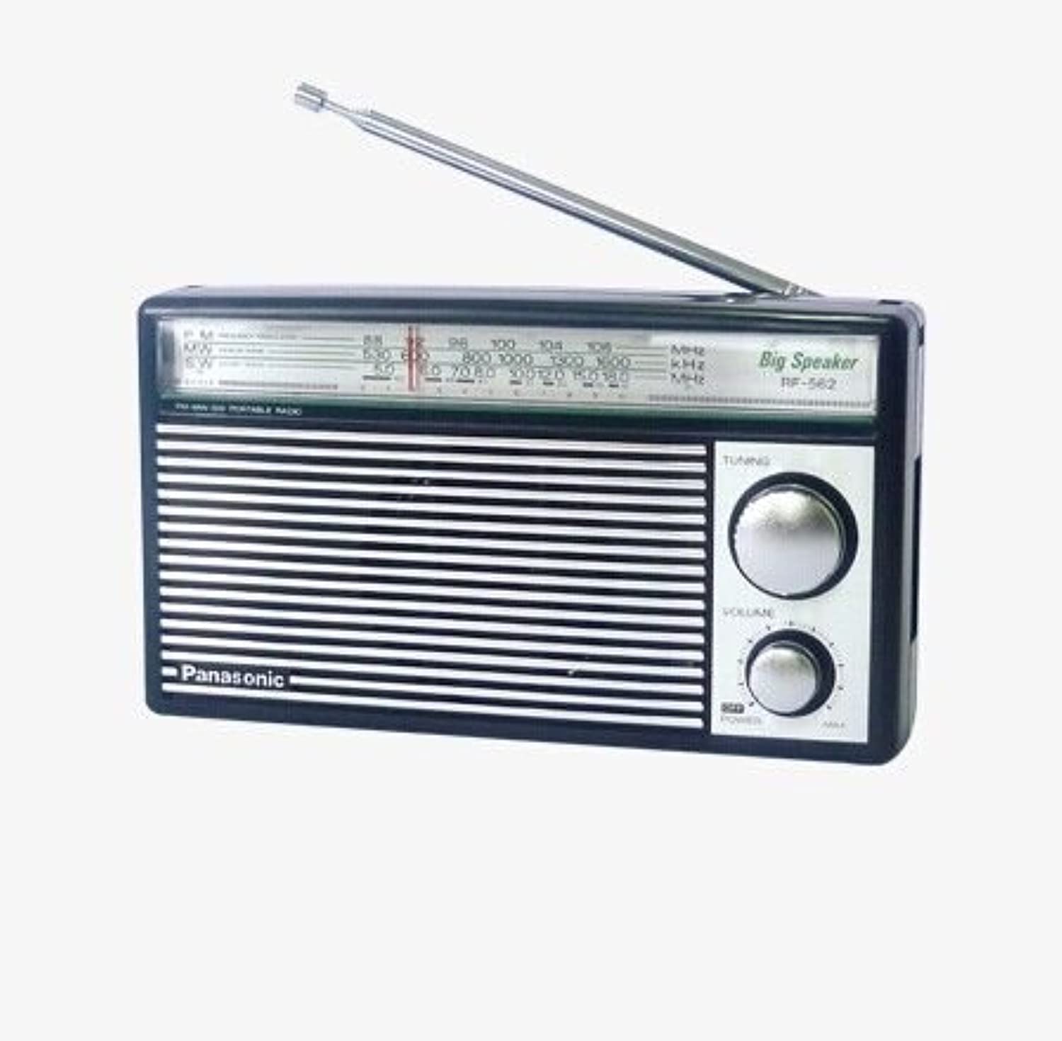 Panasonic Rf 562D Am Fm Sw Shortwave Transistor Radio   Retro Design (Battery Operated)