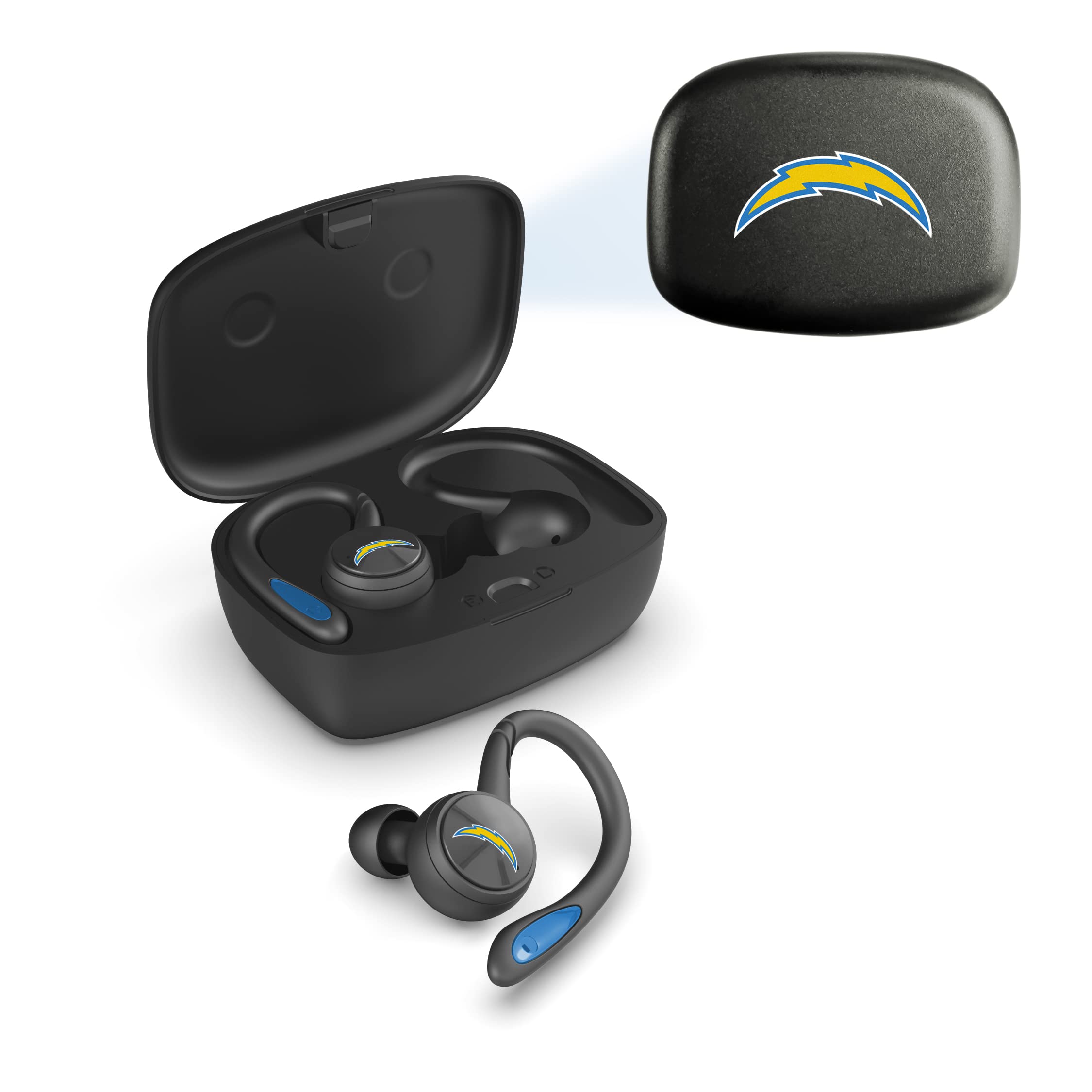 SOAR NFL Sport True Wireless Earbuds V.5, Los Angeles Chargers