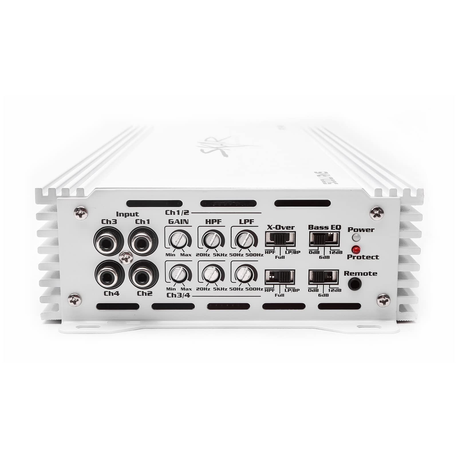 Skar Audio RP-75.4ABM 500W 4-Channel Class A/B Marine Amplifier