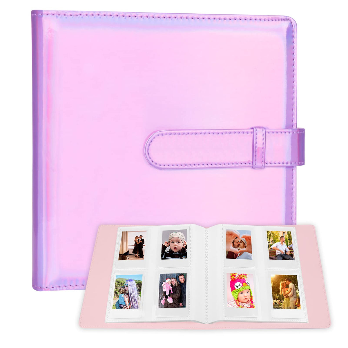 256 Photos Album For Fujifilm Instax Mini Camera, Polaroid 2�X3� Zink Pictures, 2X3 Photo Album Book For Fujifilm Instax Mini 11 12 9 90 70 40 8 Instant Camera, Polaroid Snap Pic 300 Z2300 Camera