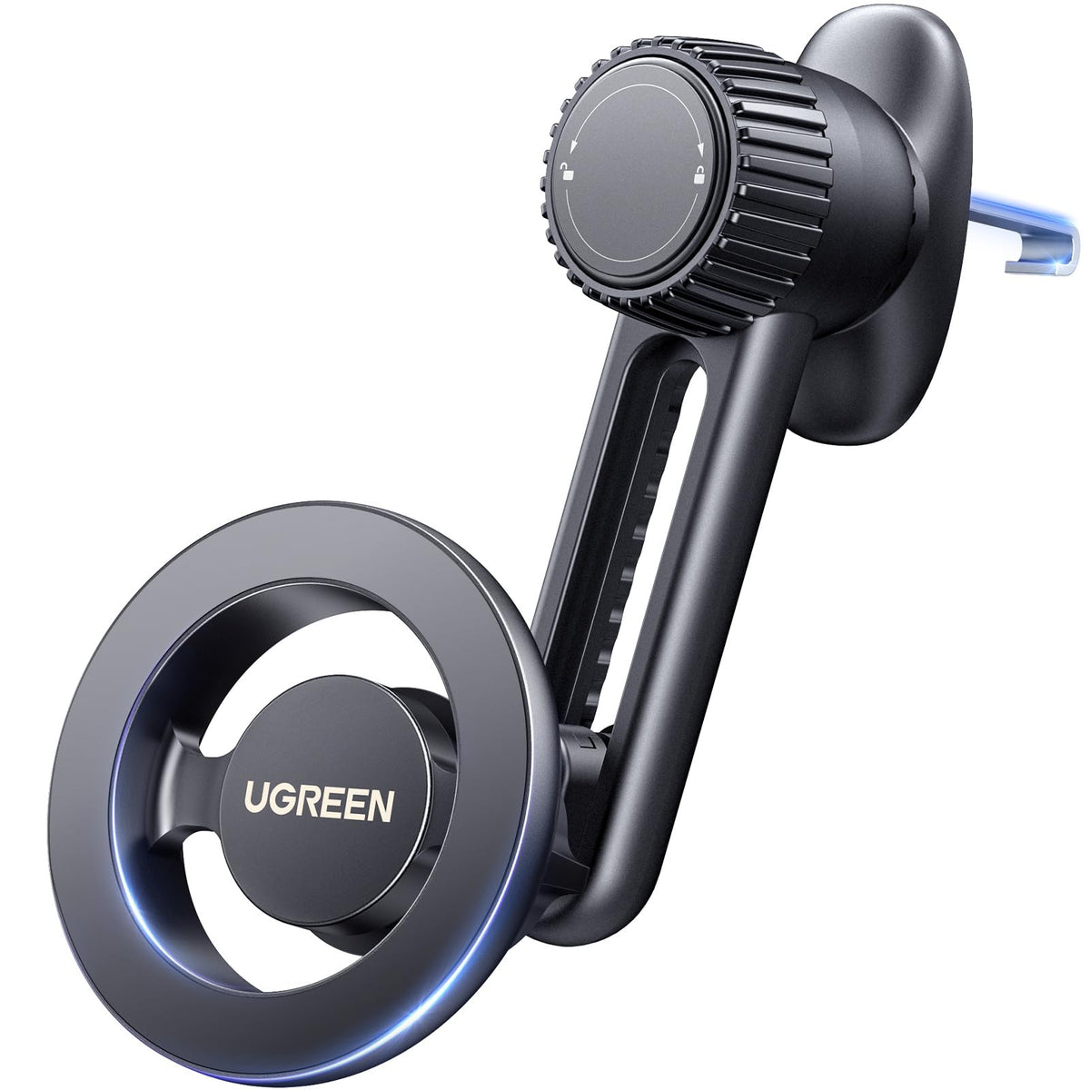 Ugreen Magnetic Phone Mount For Car Compatible For Magsafe, Not Blocking Air Vent, Strengthen Magnetic Power Car Phone Holder Co