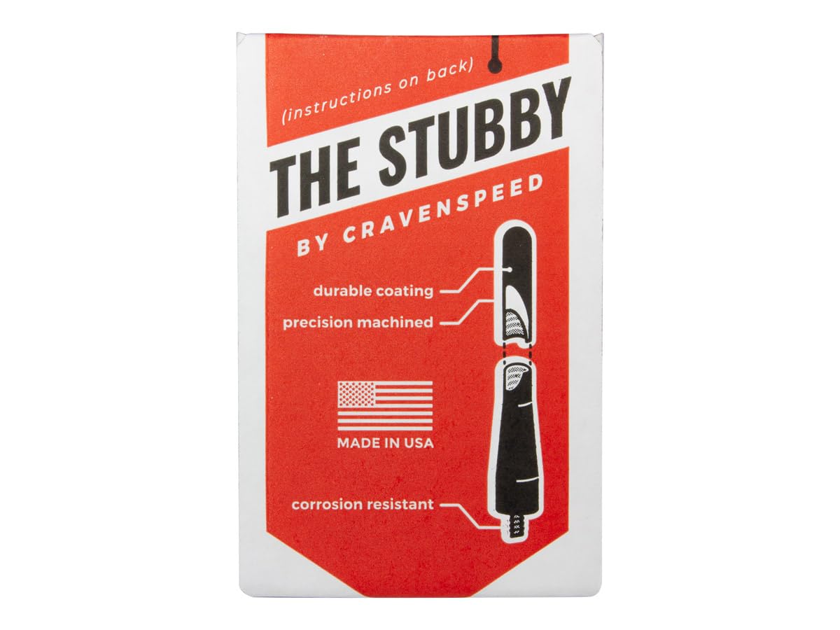 Cravenspeed Stubby Jr Antenna Compatible With Ford Bronco Sport 2021 2024 (Roof Mounted) | 2 Inches | Short Antenna Replacement | Made In The Usa