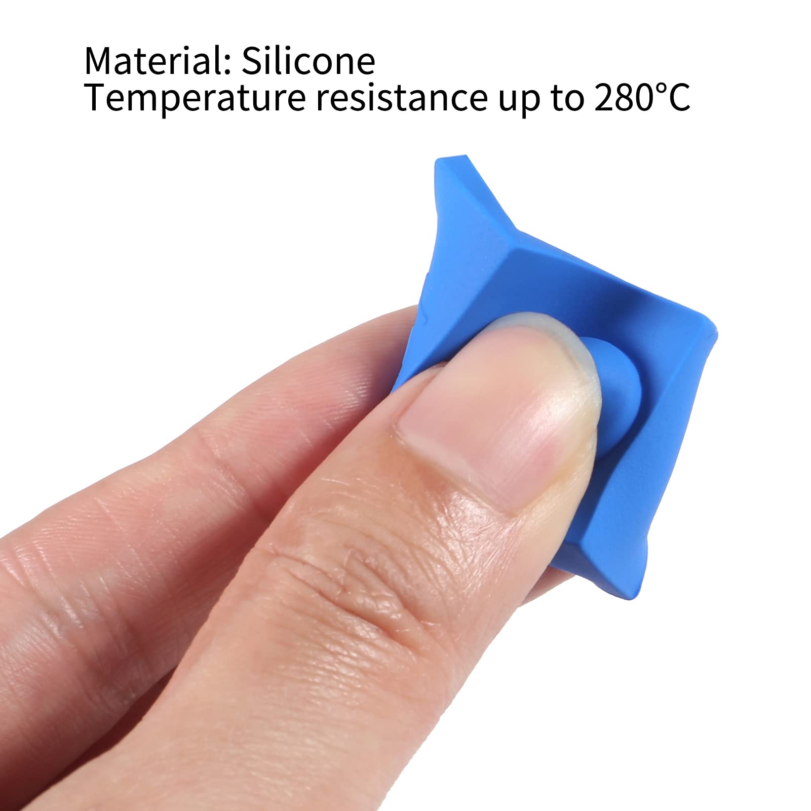 Aokin 3D Printer Heater Block Silicone Sock Hotend Silicone Cover For Creality Ender 3, Ender 3 Pro, Ender 3 V2, Ender 5, Ender