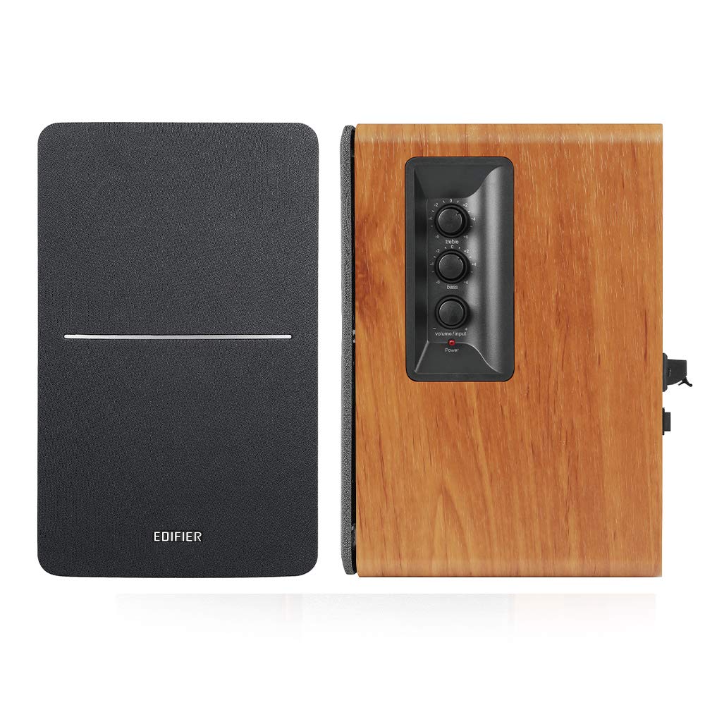 Edifier R1280Dbs Active Bluetooth Bookshelf Speakers   Optical Input   2.0 Wireless Studio Monitor Speaker   42W Rms With Subwoo