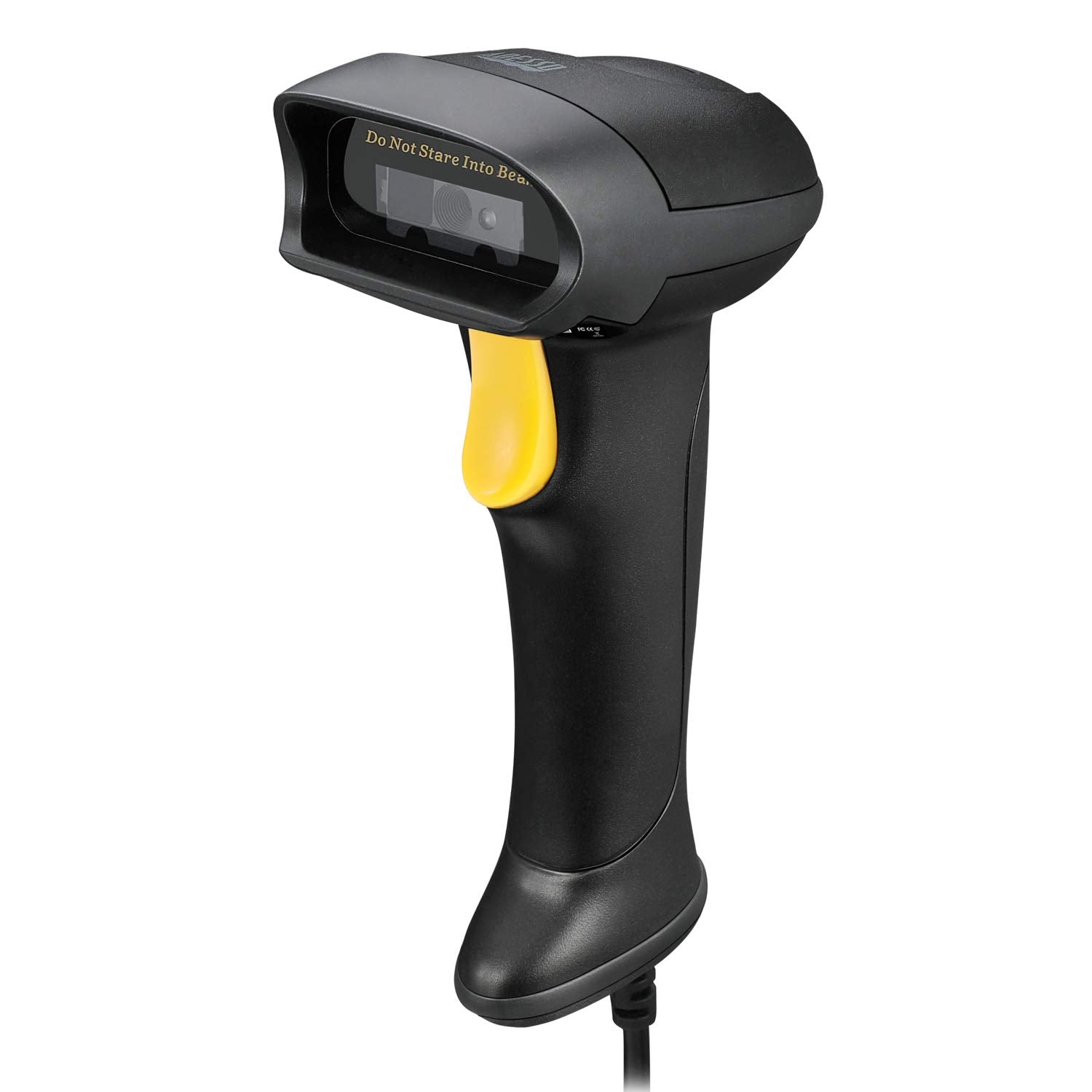 Adesso Nuscan 2500Tu   Commercial 2D Barcode Scanner With Cable Antimicrobial Ccd Sensor With Usb For Pos